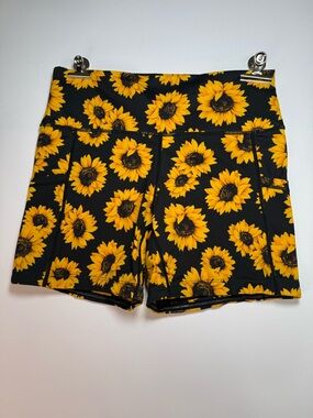 Constantly Varied Gear Sunflower Bike Shorts - Black & Yellow